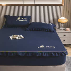 X6RO床笠单件床罩新款床垫席梦思保护罩床套床单防尘罩全包纯