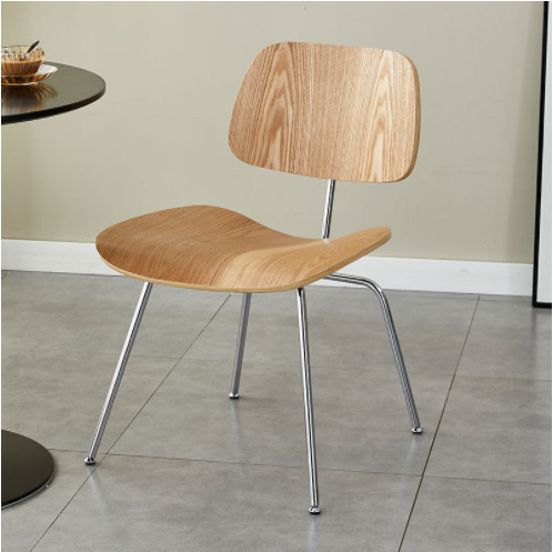 Foreign Trade Scandinavian Iron Dining Chair Modern Simple Home Back Chair Designer Accessible Luxury Leisure Cafe Popular Chair