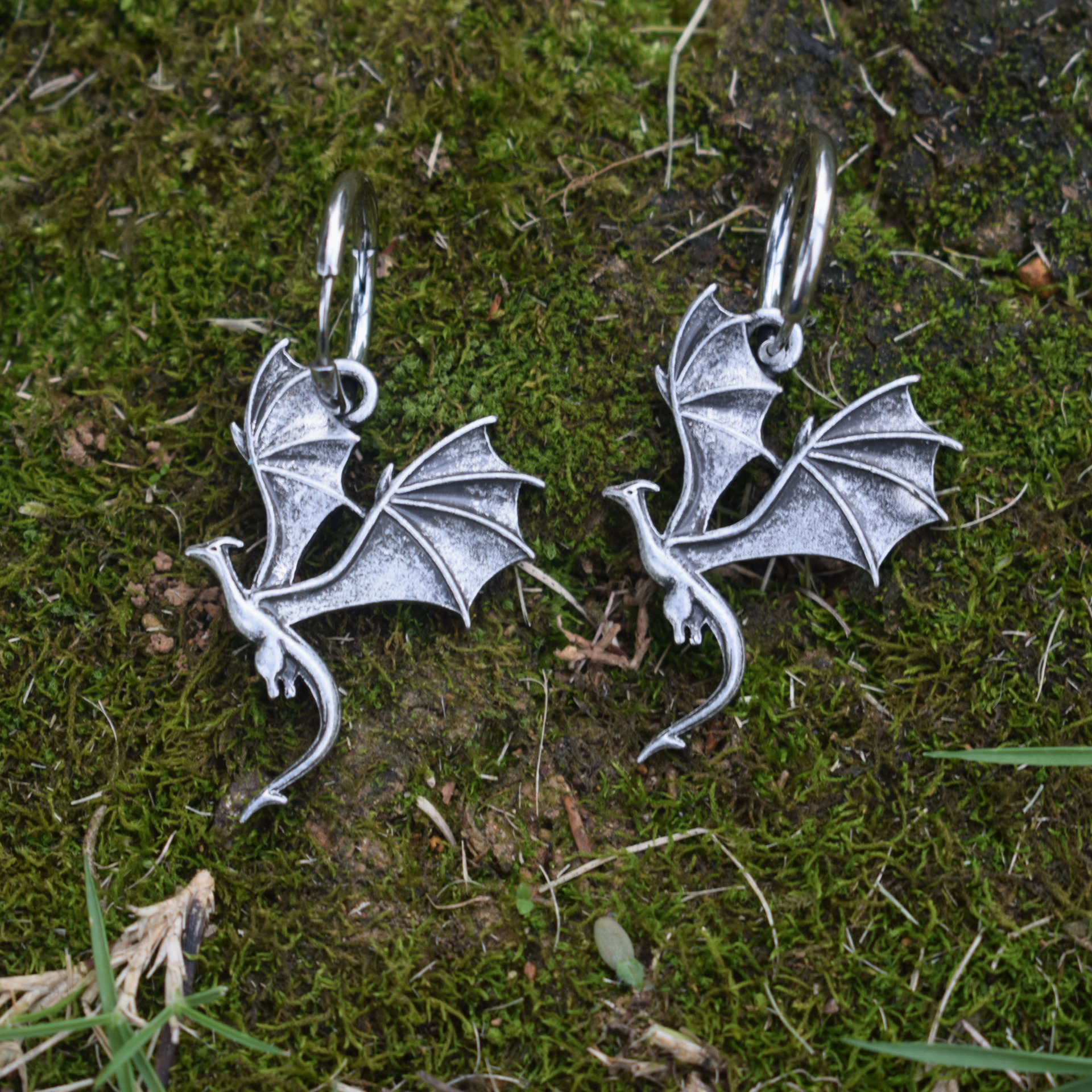 Earrings stainless steel