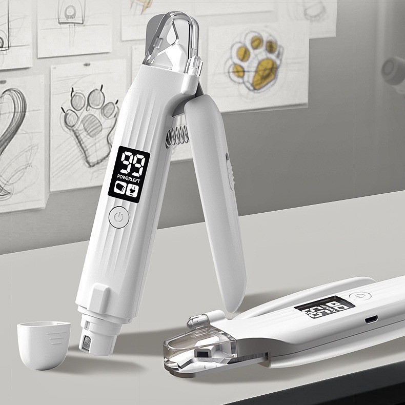【LED】All-in-one nail scissors