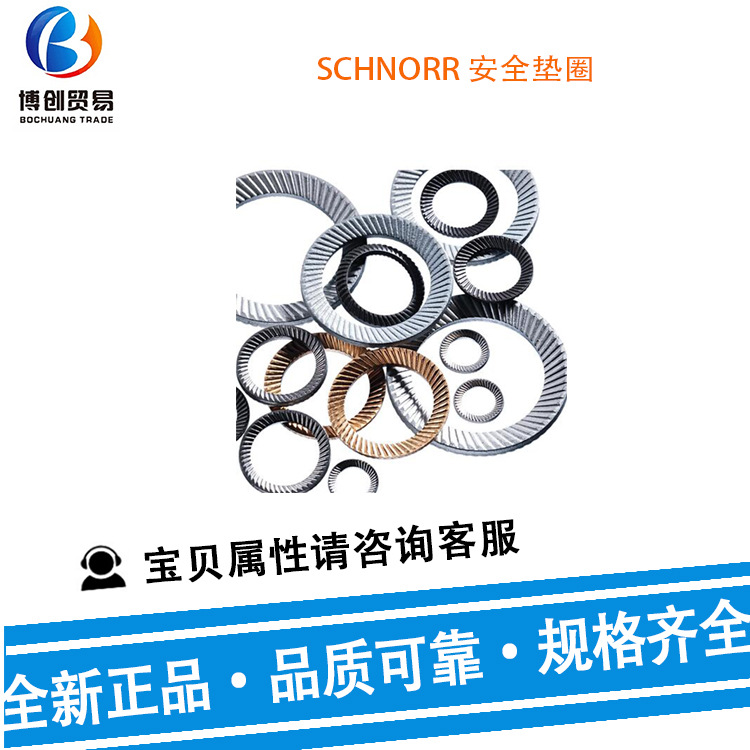 供应SCHNORR 垫圈垫片Item # S16 碟簧 弹性垫圈 密封垫圈  及配