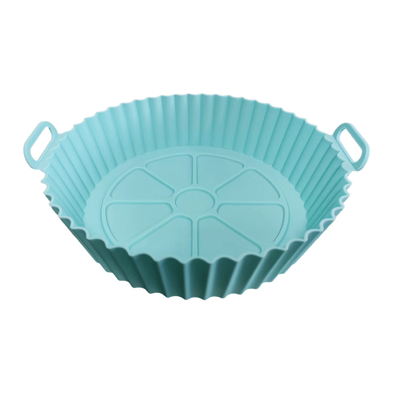 일반모델 [70g 원형실리콘 베이킹팬] 20*17.5*5cm 민트블루