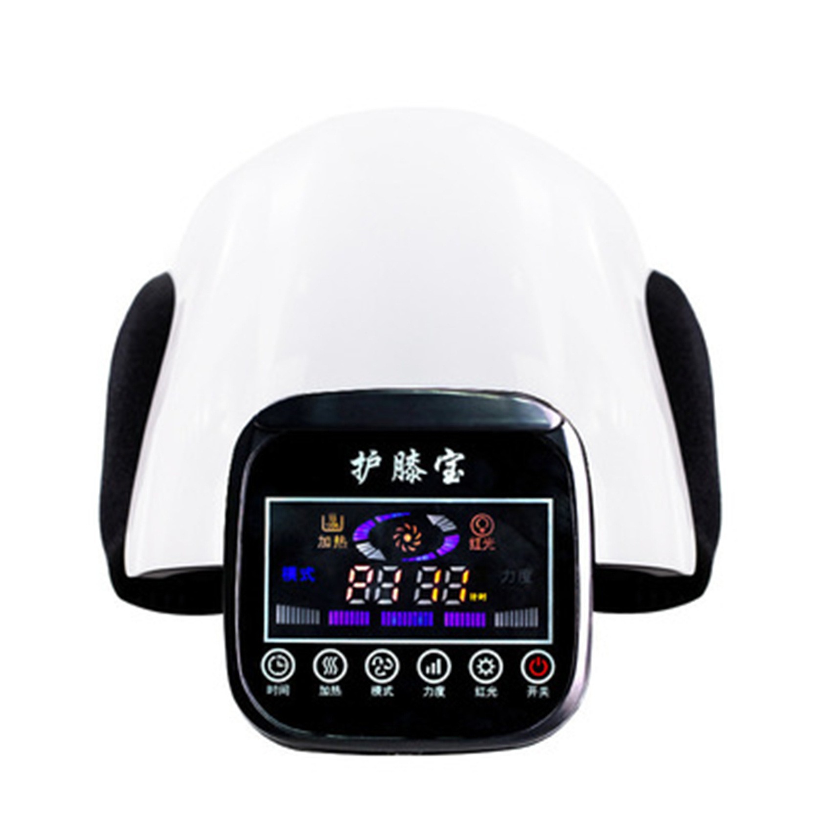 Masajeador de rodilla transfronterizo instrumento de fisioterapia de rodilla infrarrojo lejano rodillera de calefacción ancianos pierna fría masajeador de rodilla