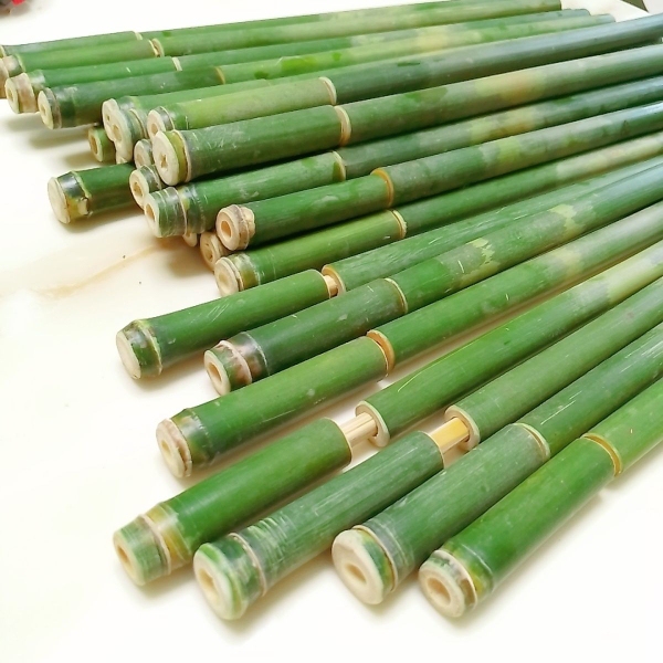 手作りの竹の筒の銃の竹の砲筒の80レトロなおもちゃの子供のパチパチの銃の発射器は紙の団の竹の銃を打ちます。|undefined