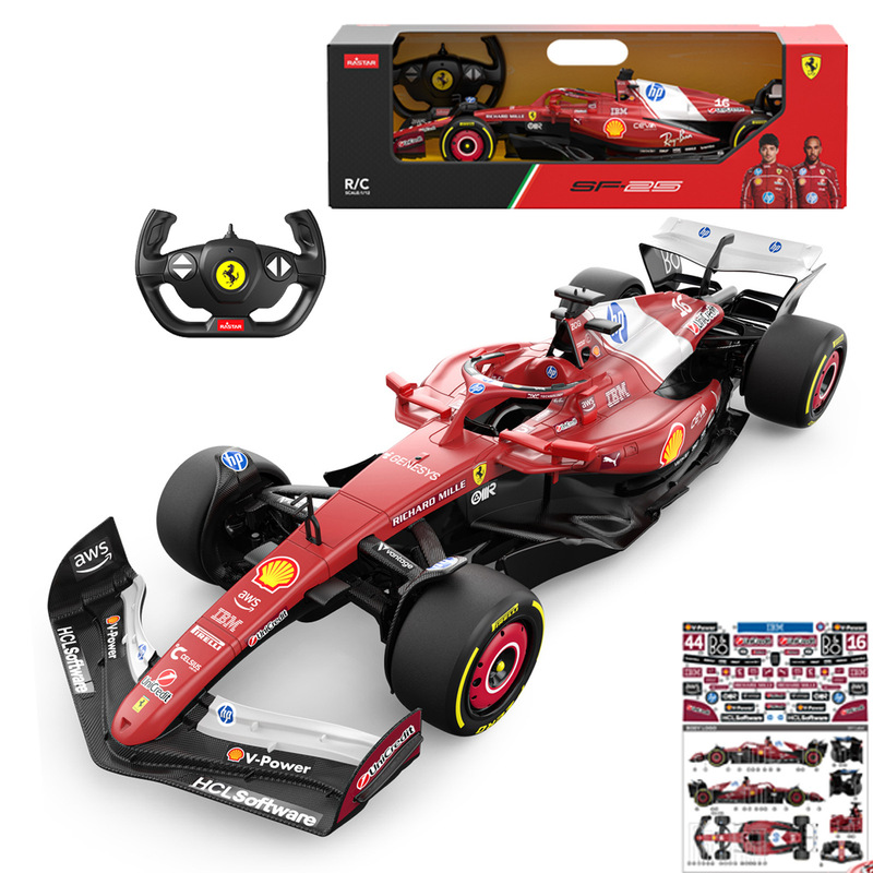 Starlight Cross-Border 1/12 Ferrari F1-25 Remote Control Formula Racing Car, Children's RC Car Model Toy Gift Starlight Cross-Border 1/12 Ferrari F1-25 Remote Control Formula Racing Car, Children's RC Car Model Toy Gift