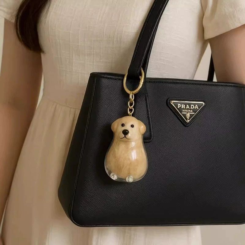 透明収納ボックス犬の毛収集ペンダントゴールデンレトリバーコーギーサモエドラブラドール毛収納キーホルダー|undefined