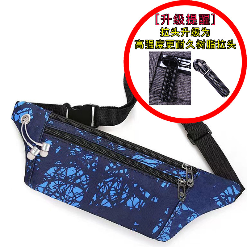 メーカー卸売り肌着ウエストバッグ迷彩格子純色シンプル財布運動ステルス携帯電話小銭入れ|undefined