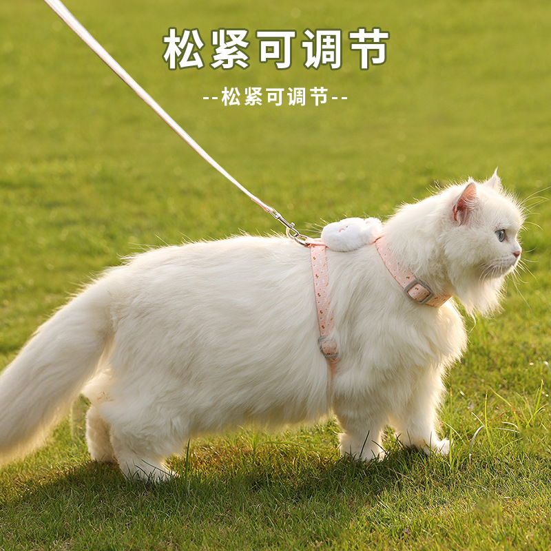 Nueva mascota transfronteriza en forma de I correa de gato correa de perro de gato correa de espalda en forma de I