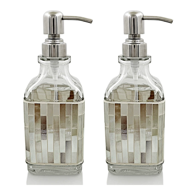 Set, hand sanitizer, container, 2 pieces