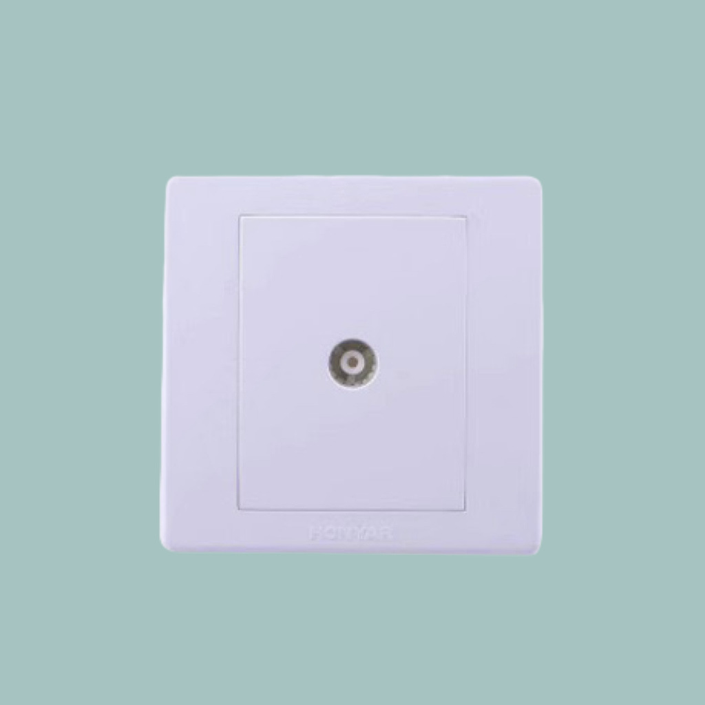 Conector de conmutación de aluminio de aluminio MEE X3 serie 86 tipo cinco agujeros dos o tres conector panel de conector escondido