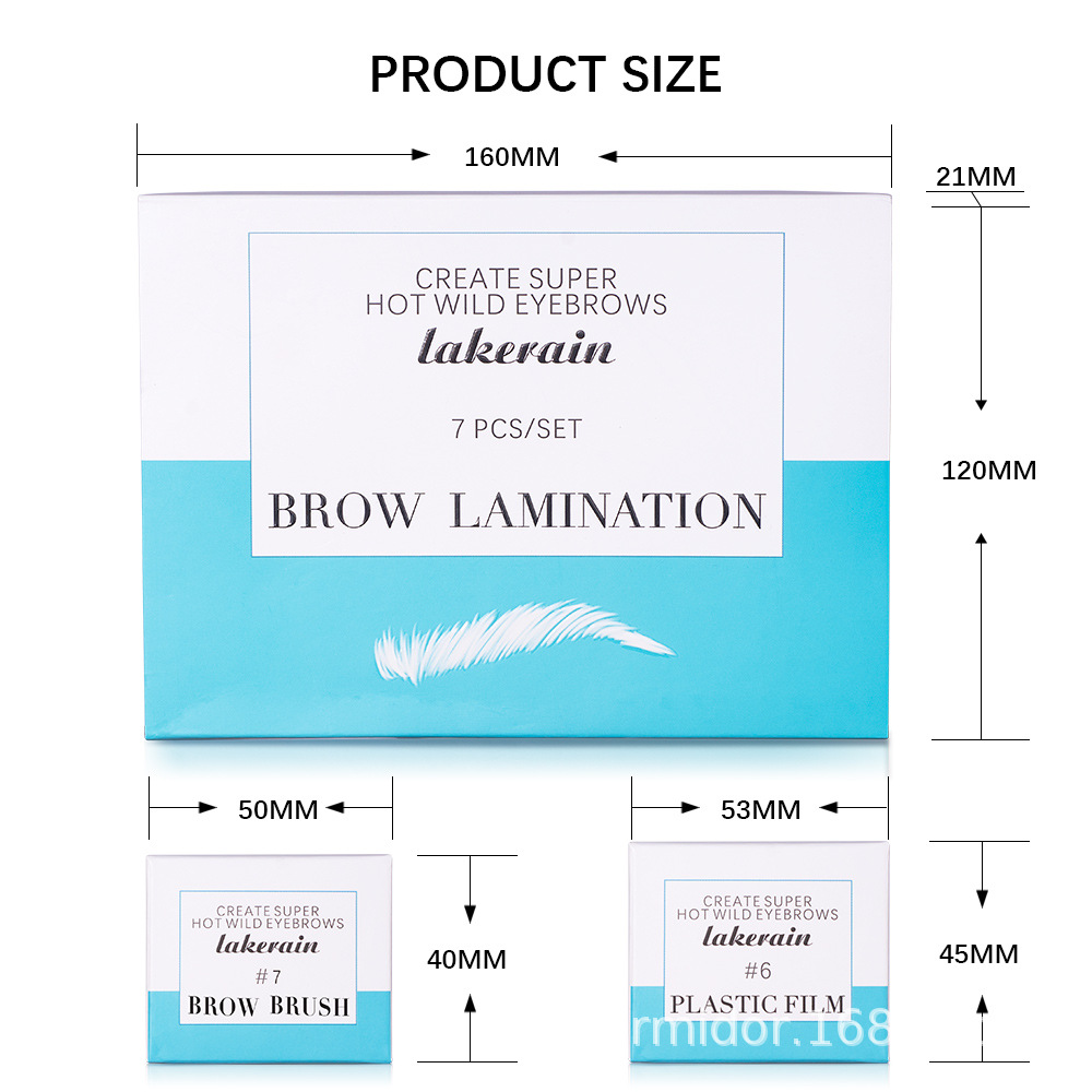 Brow Lamination Dimensions