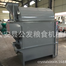 炒料机 电热温控花生炒籽机 一次炒籽400斤 大型滚筒炒籽机