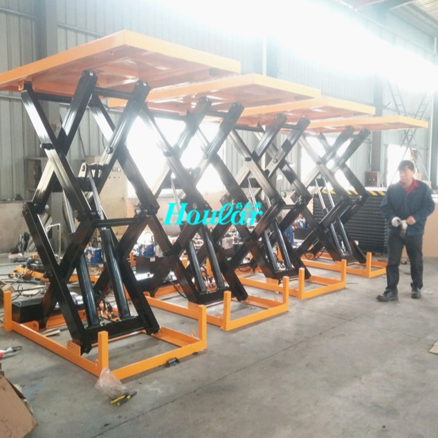 1.5吨行程2米固定式升降机（2250x1000mm）电动液压升降平台车