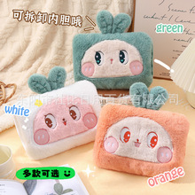 国标热水袋充电款2025新款毛绒防爆暖手宝暖宝宝暖水袋一件代发