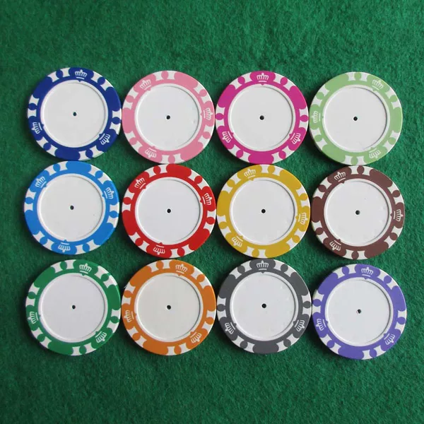Supply Crown Blank Chips Clay Hold'em Chips Set Mahjong Chips Do Scoreboard Chips