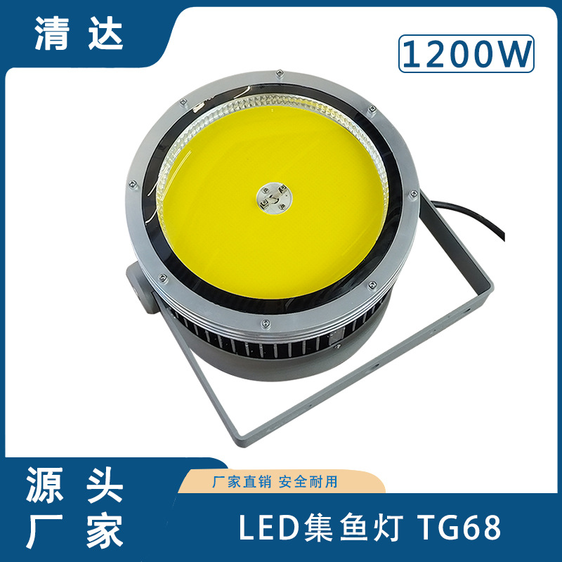 Marine fish collecting lamp led Fishing Lights Fishing light COB Net Fish lantern 1200W