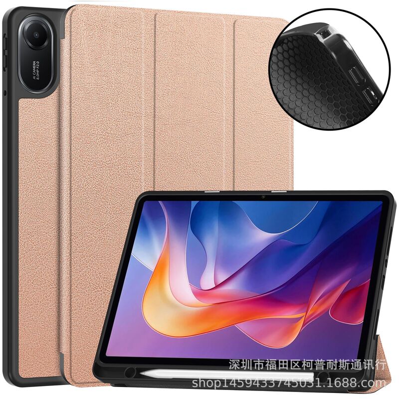 2025 Xiaomi Redmipad 2 タブレット保護カバー 11inch TPU ペンスロットソフトケースに適しています。|undefined