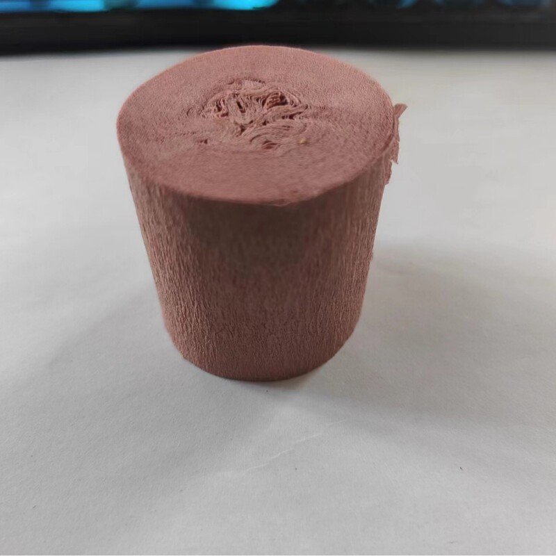4.5cm*10m彩色皱纹纸卷拉花彩带婚庆婚礼生日圣诞派对背景墙布置|undefined