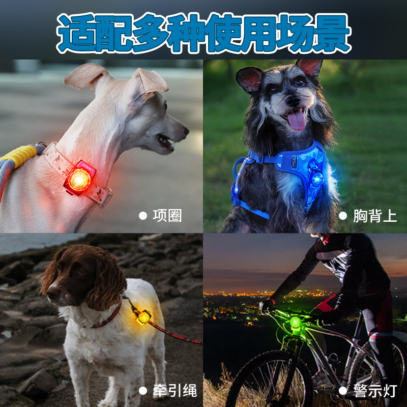 LaRoo莱諾の新型戦車灯は夜に犬を散歩します。|undefined