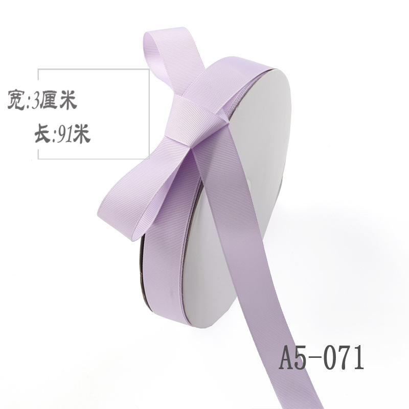 3cm de alta densidad costilla cinta arco cinta ramo caja de regalo embalaje color Ropa Accesorios cinta Decoración