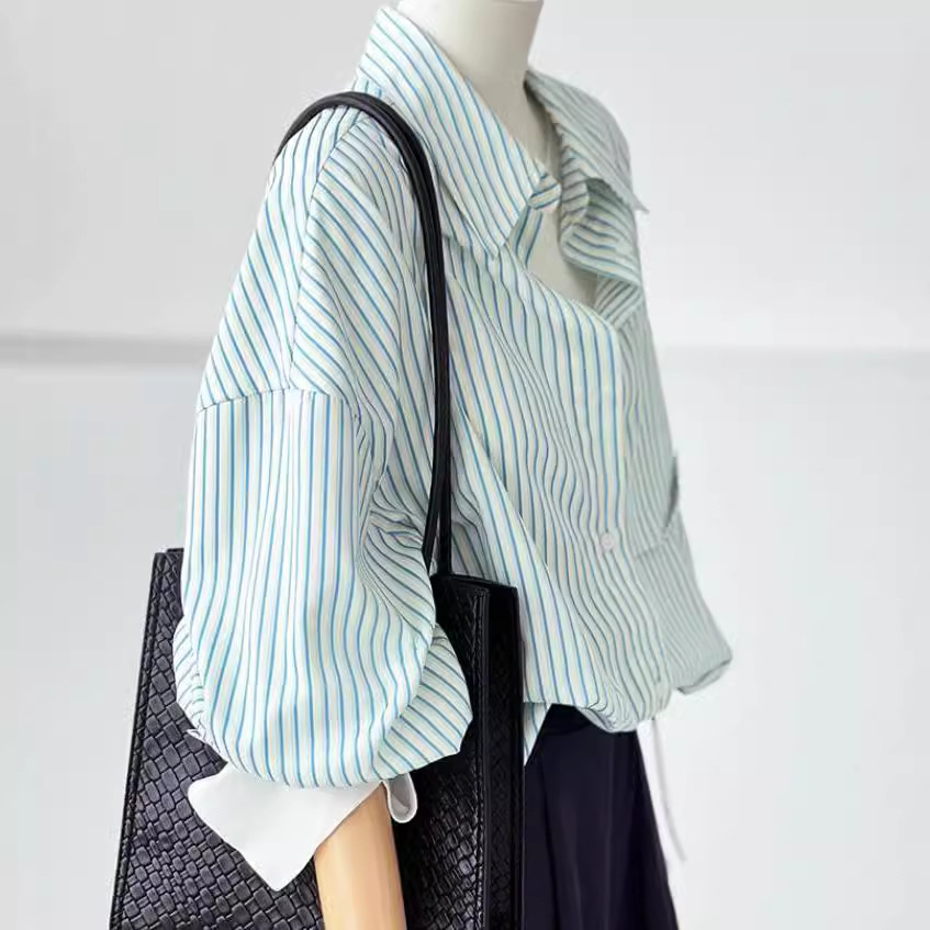 Summer fresh silk shirt