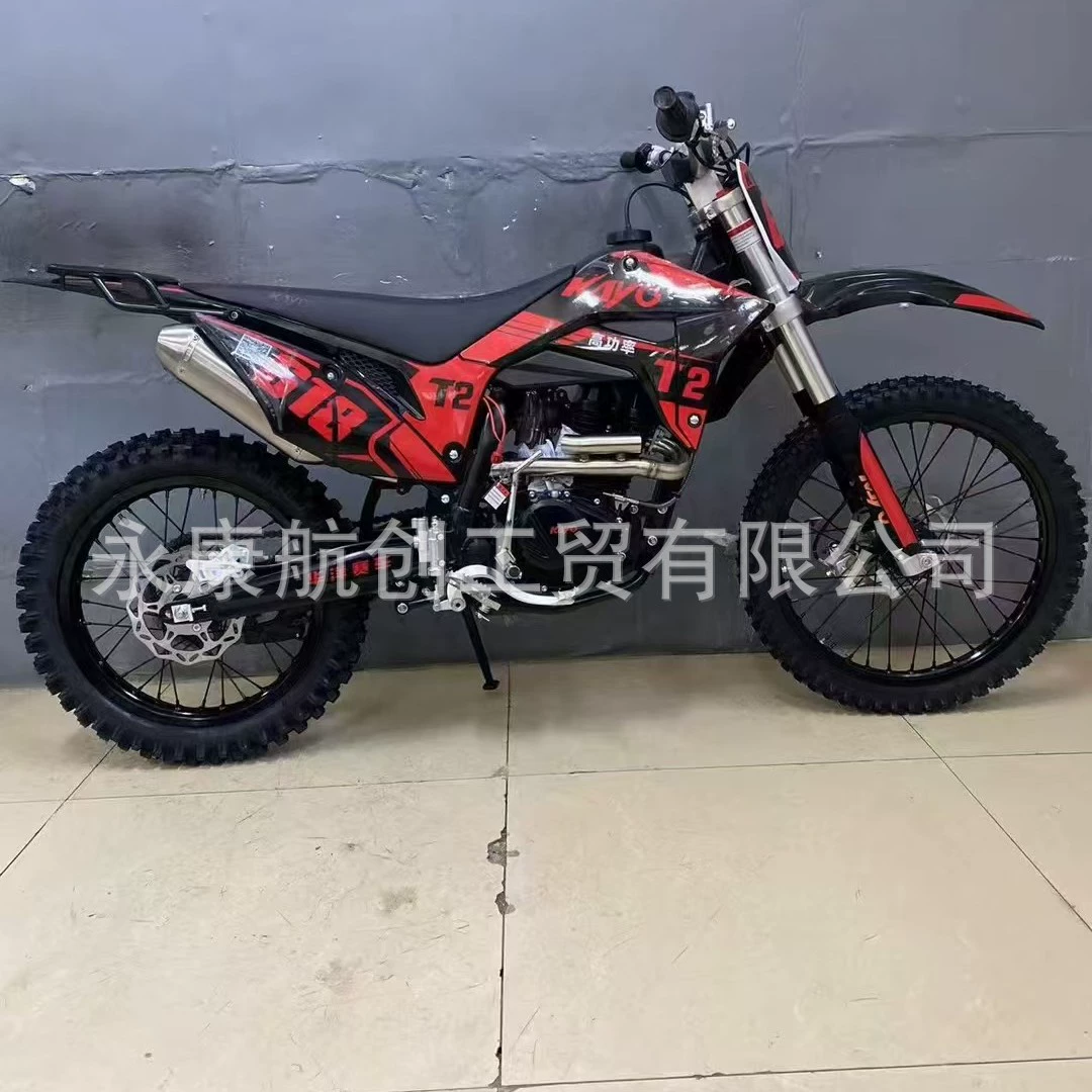 Новый 250CC мотокросс горный мотокросс высокий заезд для взрослых большой мотокросс