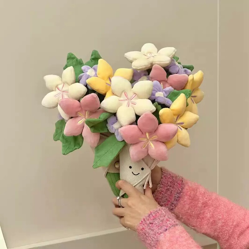 花束公仔手捧花趣味玩偶毛绒公仔毛绒玩具布娃娃送女朋友5礼物|undefined