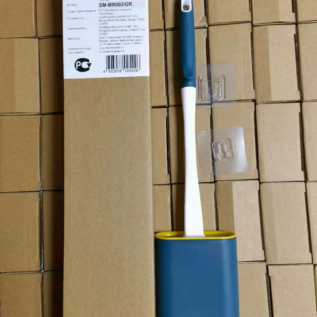 Suministro directo de fábrica nuevo traje de cepillo de inodoro de goma cepillo de baño hogar inodoro cepillo de limpieza