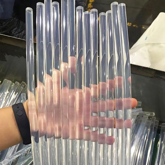 High temperature resistant hot melt adhesive stick high viscous non-drawing transparent hot melt adhesive strip express bag hot melt adhesive strip factory direct sale