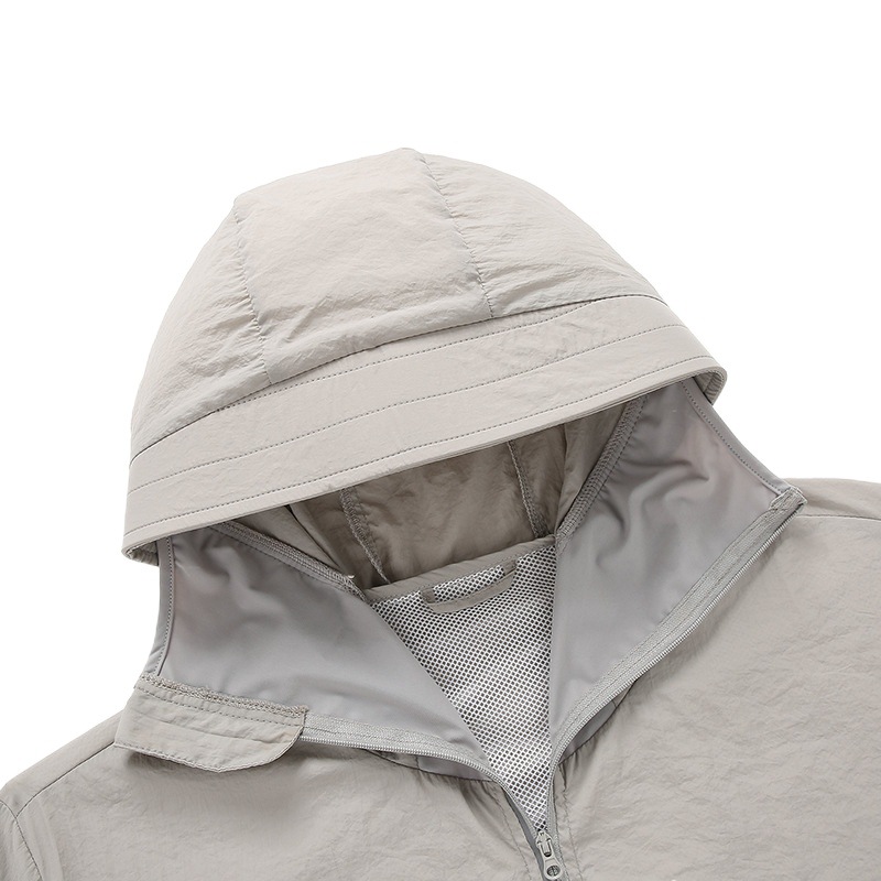 Fábrica al por mayor de verano hombres y mujeres pareja de viaje protección solar ropa de piel ropa de aire acondicionado deportes al aire libre ocio ropa de ventilador