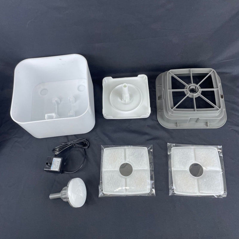 Fuente de circulación automática transfronteriza, dispensador de agua para mascotas, dispensador de agua para mascotas inteligente de gran capacidad de plástico para perros y gatos