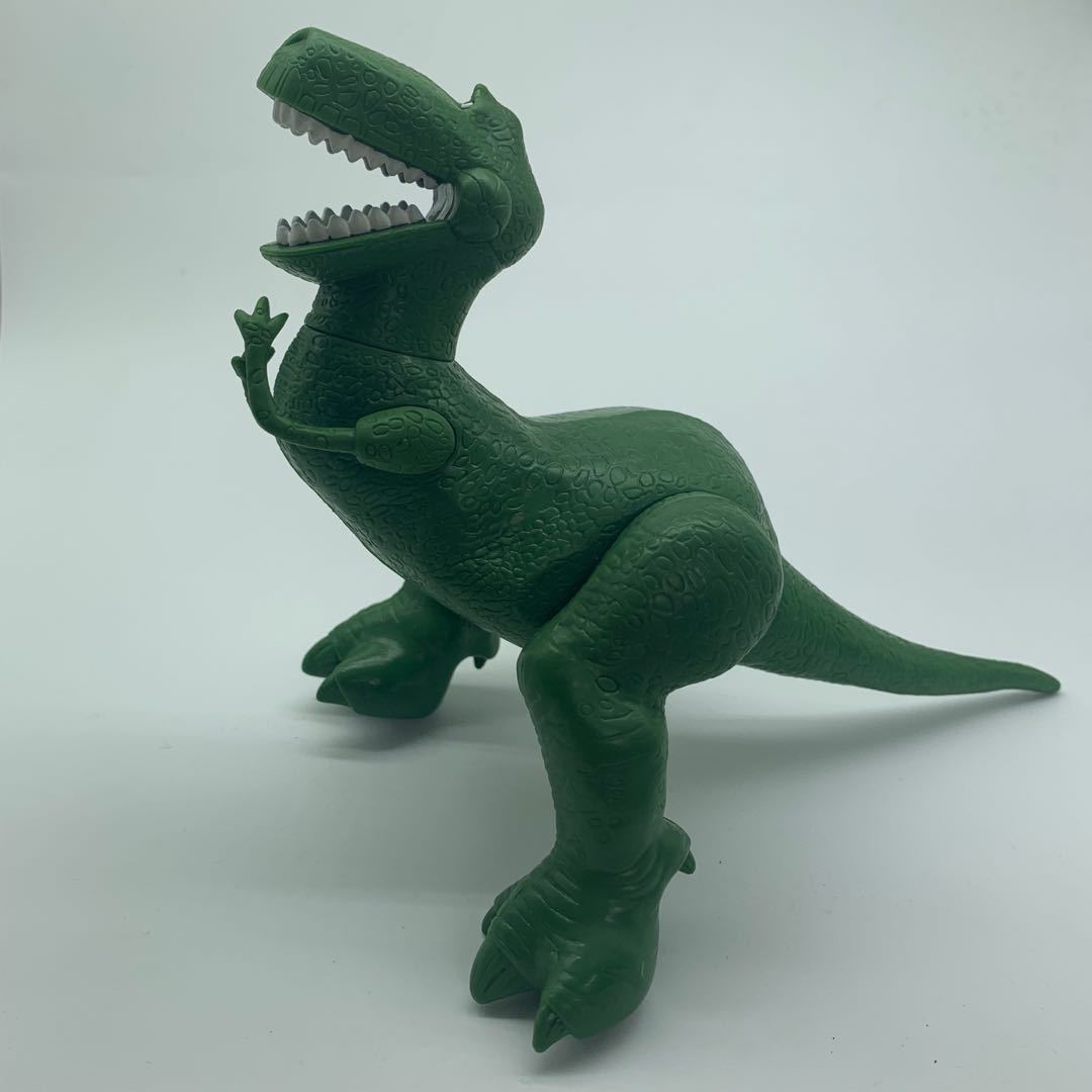 抱抱龙 恐龙 rex 雷克斯 双腿可动 儿童玩偶手办公仔