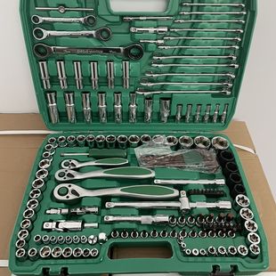 150-Piece Set of 72-Tooth Auto Repair Tool Set Car Repair Set Socket Wrench Combination Tool Weilide Zhu