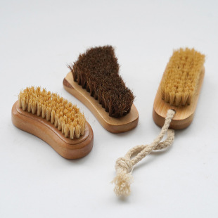 Small Moon toothbrush waist brush foot brush foot brush bamboo small size nail brush nail brush nail brush finger seam cleaning brush
