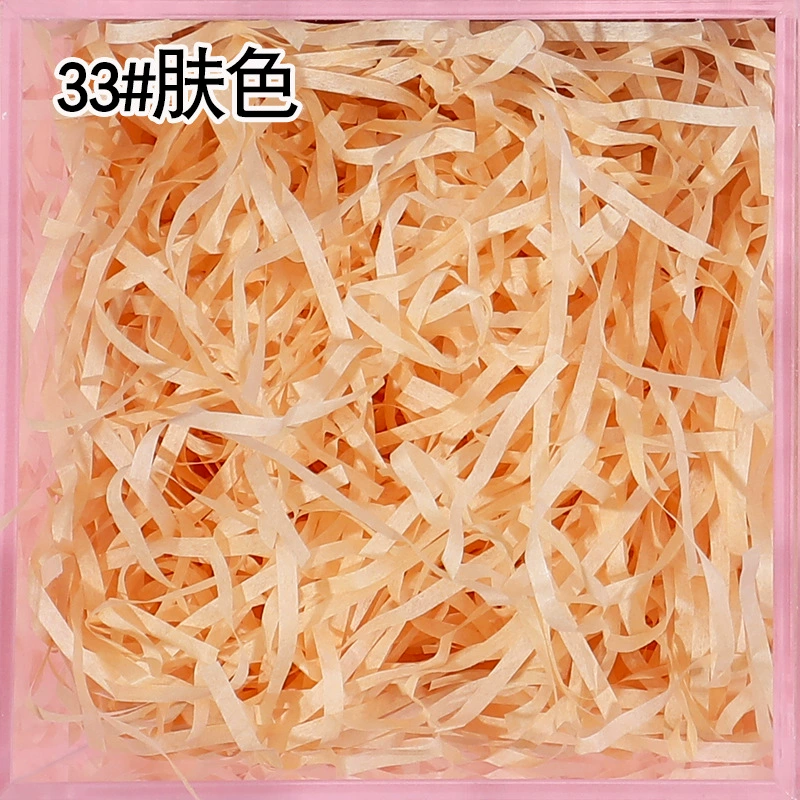 Плотный обложной карт зубчик raffia порванная бумага шелк 50g 30g бумага шелк упаковочная подарочная коробка декор заполнение цветной стружкой бумажные полоски