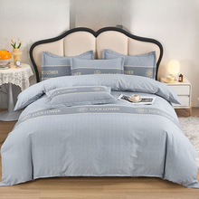 加厚高档棉四件套全棉磨毛床单被套三件套四季通用床上用品亚马逊