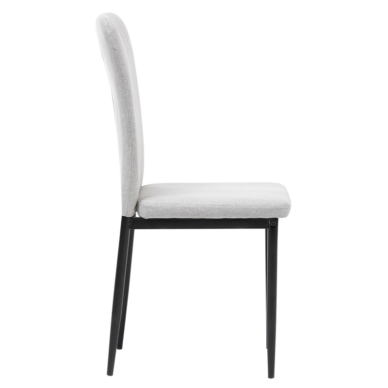 silla de comedor acolchada silla de comedor lujosa silla de respaldo de alta calidad silla de mesa de comedor moderna simple