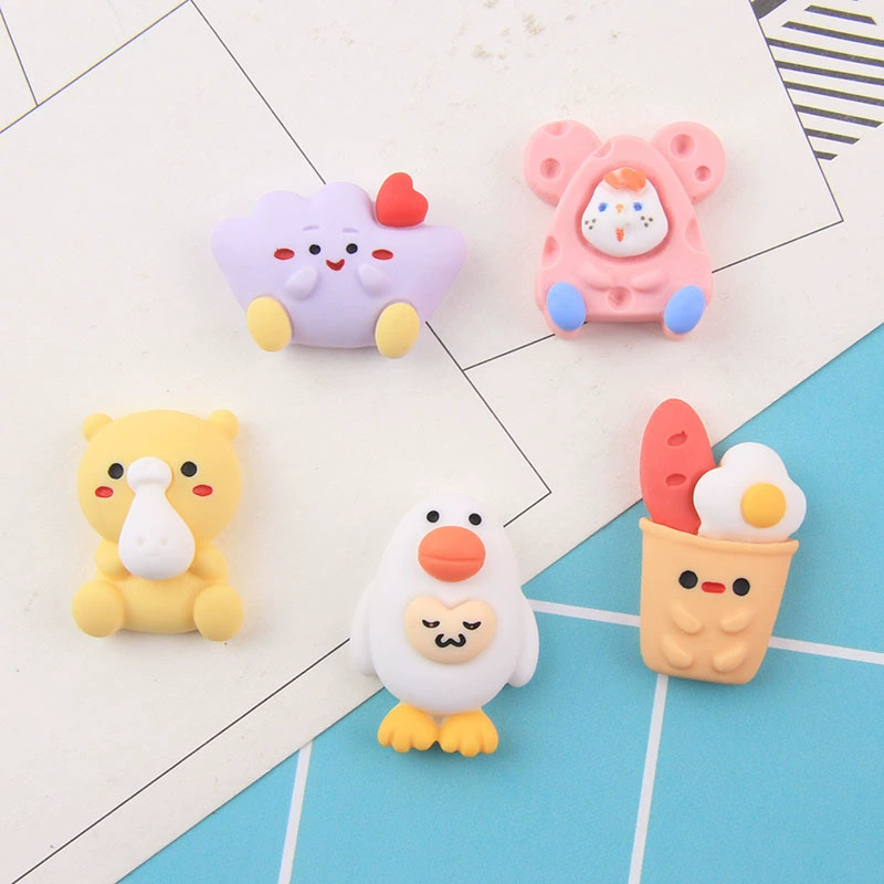 Creative cartoon cream phone case, hair rope, hairpins, accessory, pencil case, DIY