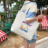 Shopping bag, one-shoulder bag, capacious cloth bag, wholesale