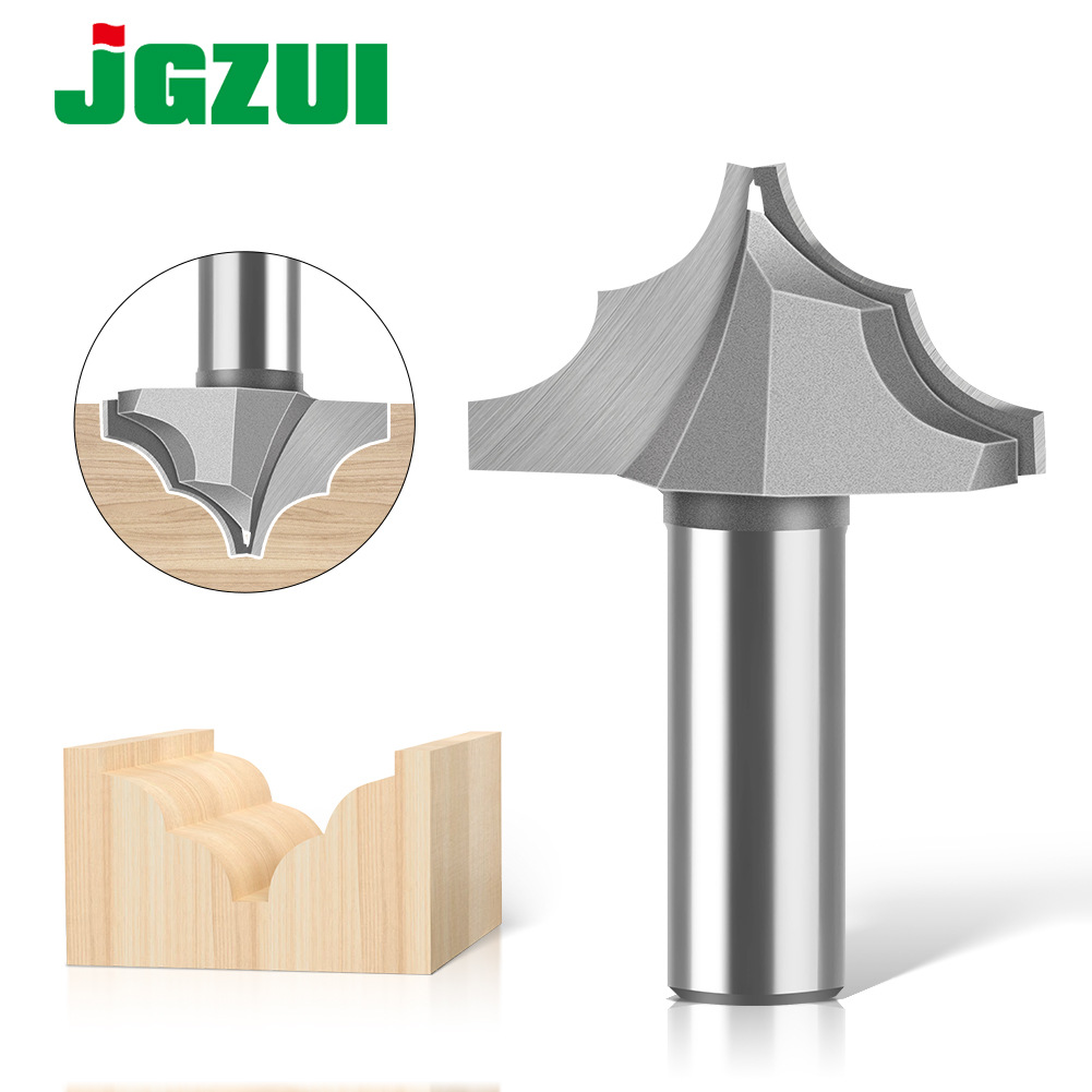 双边双R线刀开槽刀门板刀花线刀门心板铣刀双R线刀雕刻机铣刀