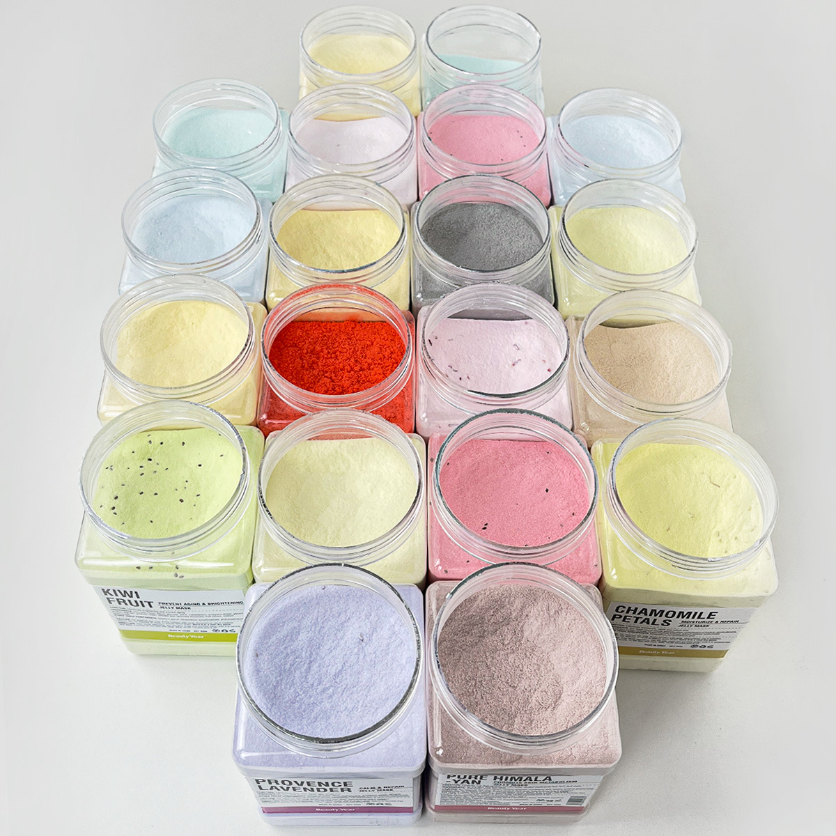 Comercio exterior transfronterizo especial para pétalos de rosa máscara de cristal polvo especial anti-envejecimiento de agua humectante polvo de película suave para salón de belleza image 5