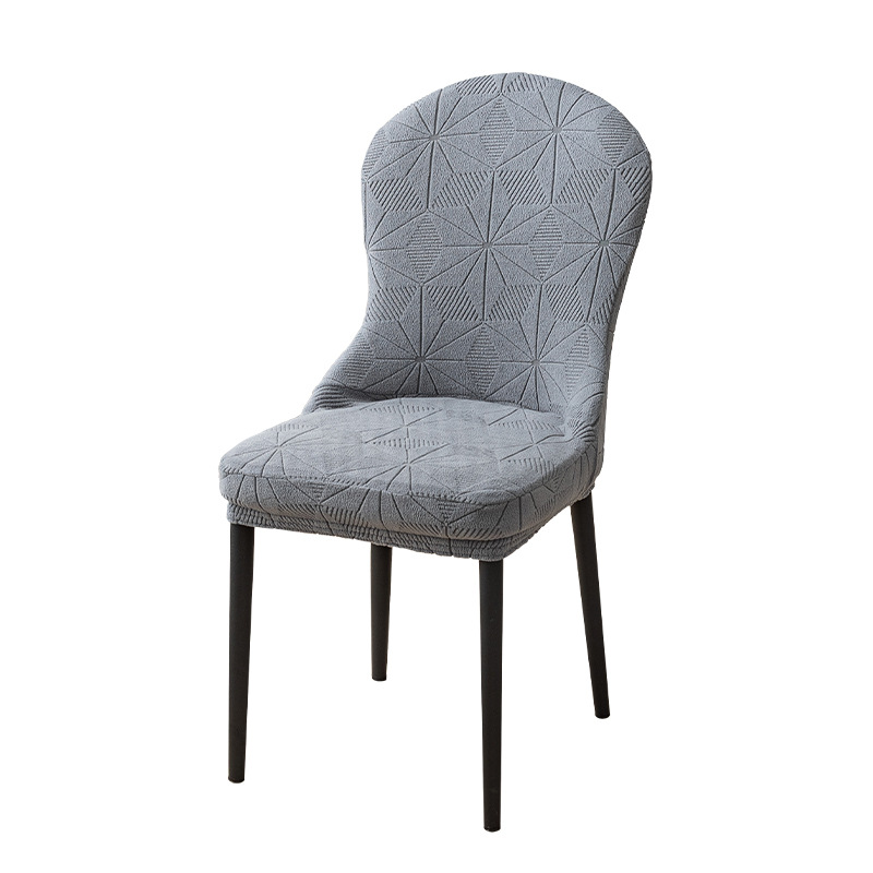 Nueva ronda ARC cubierta de la silla de gamuza alta elástica hogar comedor silla cubierta todo incluido cubierta protectora taburete a prueba de polvo en stock
