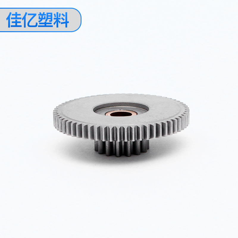 绞肉机齿轮57# 小型高精度金属齿轮 双圈圆柱不锈钢齿轮 非标齿轮