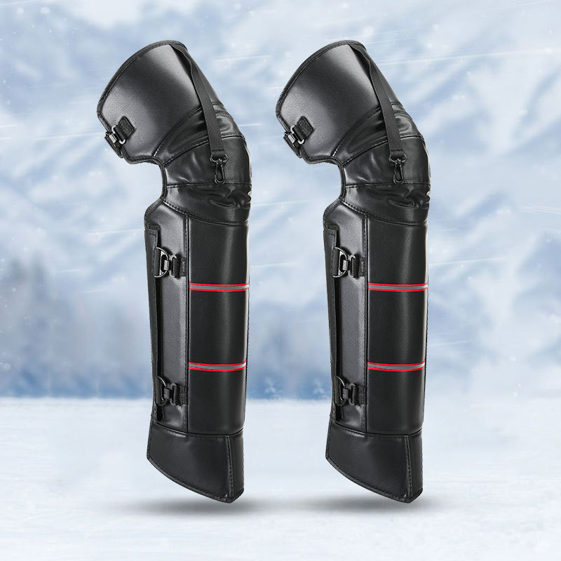 벨벳 무릎 패드 블랙 롱 스타일