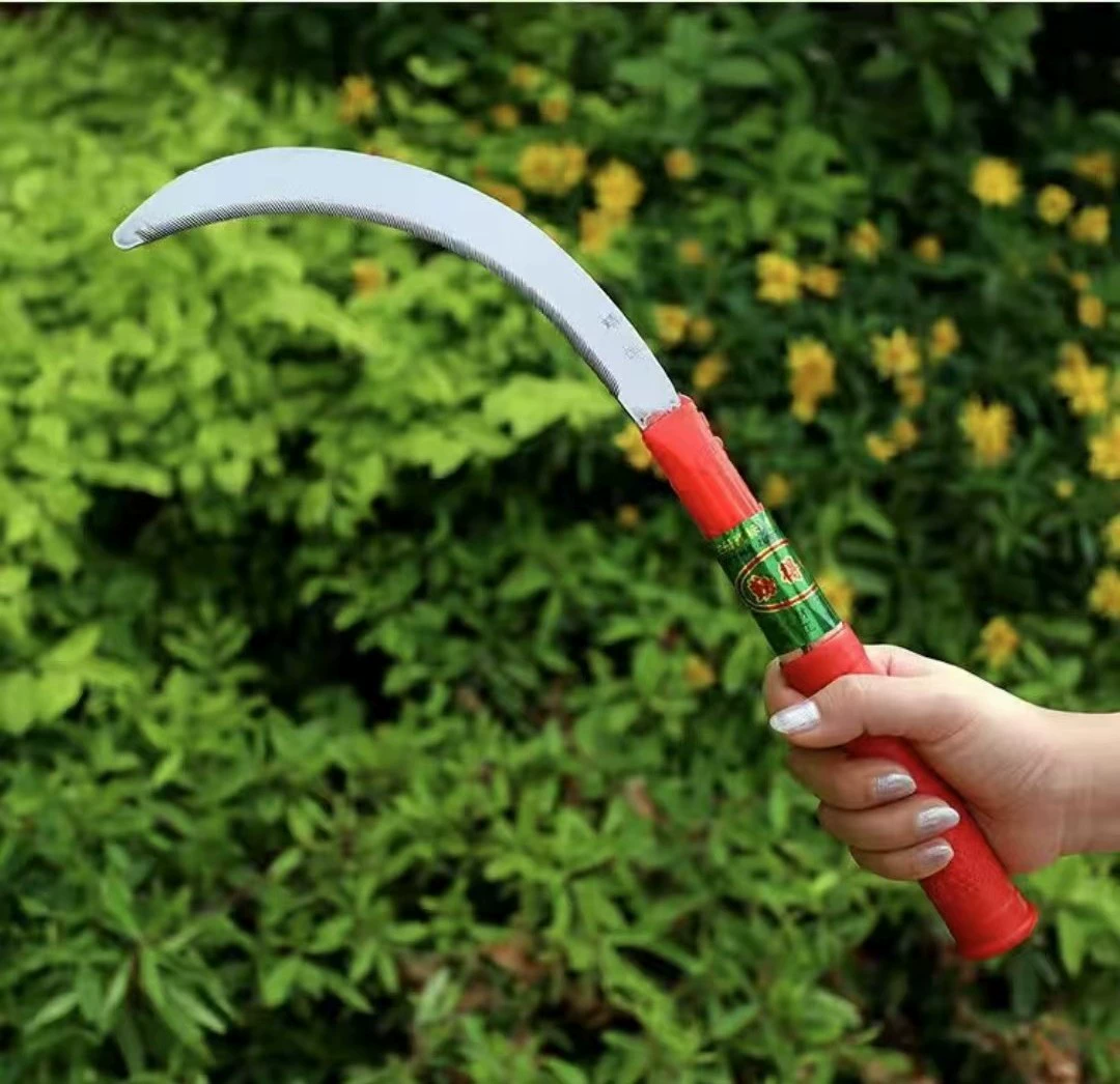 Серп скашивание сельскохозяйственных серп скашивание Ван Мази с зубами серп скашивание риса серп Рыбалка скашивание серпа Порея