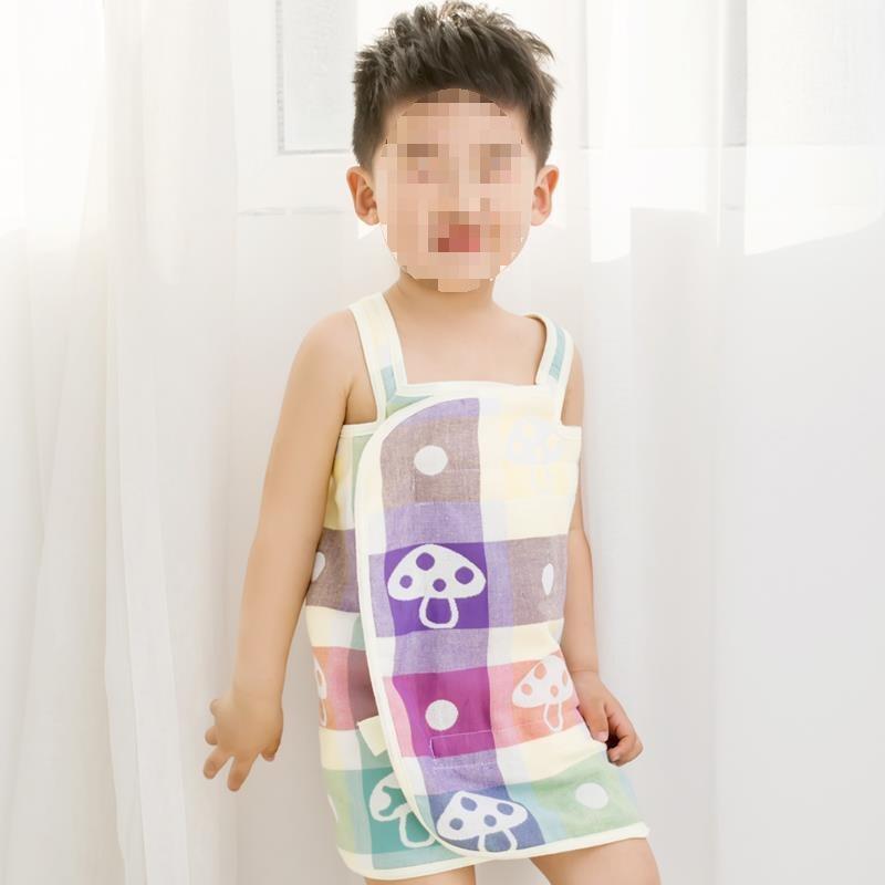 Sleeping Bag Baby Spring and Autumn Thin Baby Vest Gauze Summer Children's Sleeping Belly Protection Anti-Kick Quilt Summer Delivery