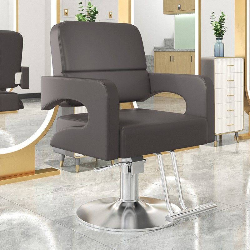 Barbería red salón especial silla de corte de pelo silla de corte de pelo red salón de peluquería silla de elevación