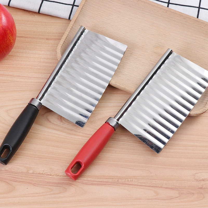 Кухонная многофункциональная овощерезка волнистый картофельный нож для резки цветов из нержавеющей стали Картофель нож многофункциональный