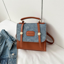 复古学院风英伦2023秋新款质感学生多功能手提旅行双肩女士背包