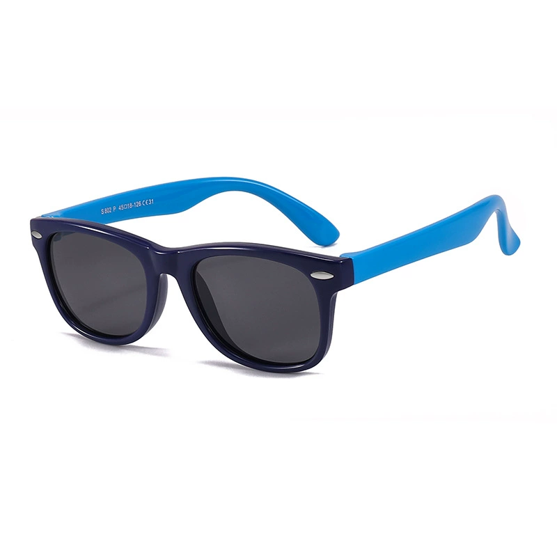 Silicone Children's Sunglasses, UV Protection, TAC Polarized Lenses, Assorted Colors (Ages 2+)